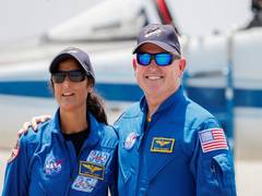 
      
      NASA astronauts Williams, Wilmore thank Musk and Trump
      
      