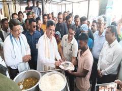 
      
      Tripura CM launches midday meals for patients at Rs 10
      
      