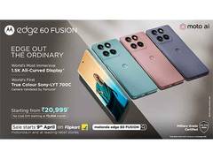 
      
      Motorola Launches the edge 60 FUSION 
      
      