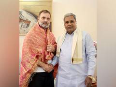 
      
      Siddaramaiah Meets Rahul Gandhi in Delhi
      
      