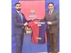
      
      Barça Academy back in India
      
      