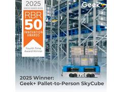 
      
      Geekplus named Top 50 robotics company in the world 
      
      