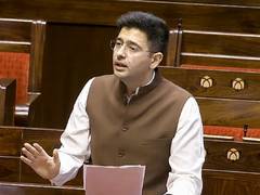 
      
      Raghav Chadha takes swipe at US imposing reciprocal tariffs
      
      