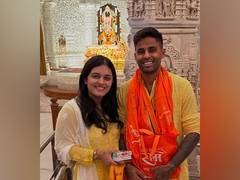 
      
      Suryakumar Yadav offers prayers at Ram Mandir in Ayodhya
      
      