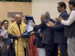
      
      Abhay K conferred with Bharat Shiksha Samman 2025
      
      
