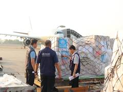 
      
      WHO ups aid supply in quake-hit Myanmar
      
      