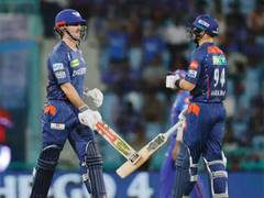 
      
      Mitchell Marsh, Aiden Markram power LSG to 203/8 
      
      