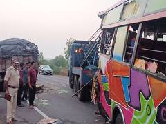 
      
      Karnataka: 5 dead, 10 injured after van rams into parked truck 
      
      
