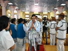
      
      Assam CM Himanta Sarma attends Mopin festival in Arunachal
      
      