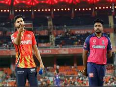 
      
      IPL 2025: Punjab Kings win toss; opt to bowl first against Rajast
      
      