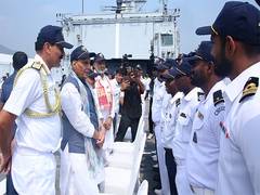 
      
      Rajnath Singh reviews maritime security situation, Indian Navy’s
      
      