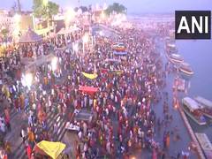 
      
      Devotees throng Ayodhya’s Ram Temple on Ram Navami
      
      