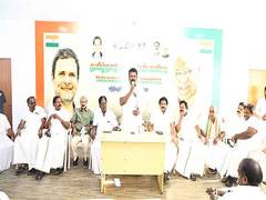 
      
      Congress launches black flag  protest against BJP’s “anti-Tamil p
      
      