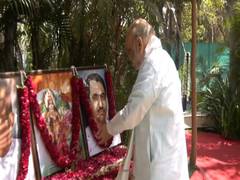 
      
      BJP Foundation Day: Amit Shah pays tribute to founders 
      
      