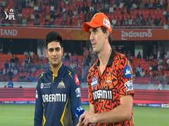 
      
      Gujarat Titans win toss, opt to bowl first against SRH
      
      