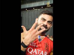 
      
      Virat Kohli does WWE icon John Cena's 'You Can't See Me' gesture
      
      