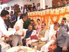 
      
      Himachal: CM listens to public grievances in Daro Deoria village 
      
      