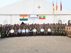 
      
      Indian Army's Field Hospital in Myanmar treats 859 patients
      
      