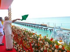 
      
      New Pamban Bridge to Rameswaram brings technology and tradition t
      
      