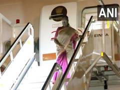 
      
      President Droupadi Murmu arrives in Portugal’s Lisbon
      
      