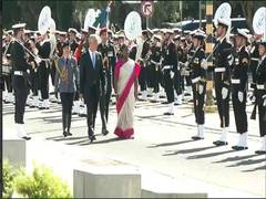 
      
      President Murmu receives Guard of Honour in Lisbon
      
      