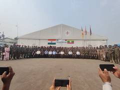
      
      Indian field hospital in Myanmar garners praise
      
      
