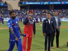 
      
      IPL 2025: MI wins the toss, elects to field first vs RCB 
      
      