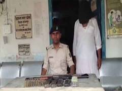 
      
      Bihar Police seize arms, ammunition from village head’s residence
      
      