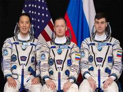 
      
      Russia spacecraft lifts off to ISS with NASA astronoaut, 2 Russia
      
      