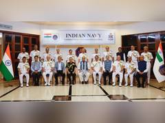 
      
      Admiral Dinesh K Tripathi commends achievements of Navy in mainta
      
      