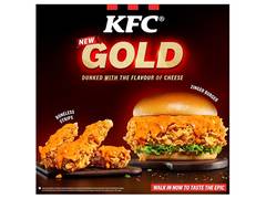 
      
      Presenting KFC's All New Gold Edition: A Cheesy Twist 
      
      