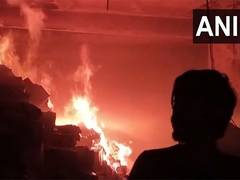
      
      MP: Fire breaks out at a warehouse in Morena
      
      