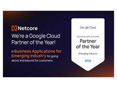 
      
      Netcore Cloud Wins 2025 Google Cloud Business Applications
      
      