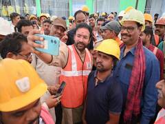 
      
      Chhattisgarh:Coal Minister Kishan Reddy takes stock of mining ops
      
      