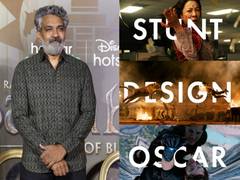 
      
      SS Rajamouli elated at RRR's mention in Oscar's new Stunt Design 
      
      