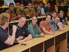 
      
      US Navy's P-8A Poseidon crew visits VIT
      
      