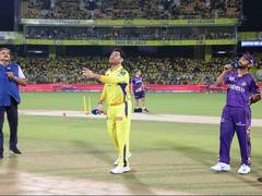 
      
      Dhoni returns as skipper, but KKR win toss and opt to bowl 
      
      