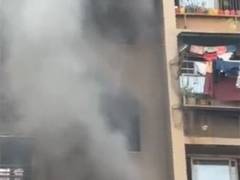 
      
      Gujarat: Fire breaks out in Ahmedabad's apartment, no casualties 
      
      
