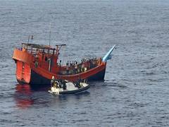 
      
      Indian Coast Guard seizes boat smuggling betel nut 
      
      