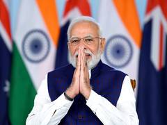 
      
      PM Modi extends Hanuman Jayanti greetings
      
      