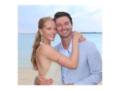 
      
      Patrick's fiancee reacts to 'The White Lotus' intimacy scene
      
      