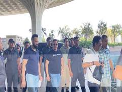 
      
      Salman Khan spotted at Mumbai airport with tight security
      
      