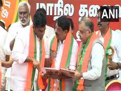 
      
      Nainar Nagendran named TN BJP chief, Annamalai hails unity
      
      