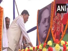 
      
      Union Minister Mandaviya pays tribute to Babasaheb Ambedkar
      
      