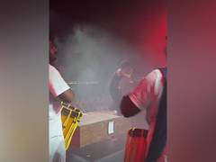 
      
      Hanumankind performs at Coachella with Chenda Melam
      
      