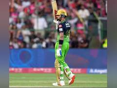 
      
      Virat Kohli and Phil Salt's fifties power RCB to win against RR
      
      