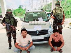 
      
      Tripura: Assam Rifles, DRI seize Yaba tablets worth Rs6 crore
      
      