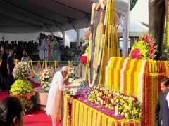 
      
      PM Modi pays tribute to BR Ambedkar at Prerna Sthal
      
      