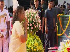 
      
      President Murmu pays floral tribute on BR Ambedkar’s 135th birth 
      
      