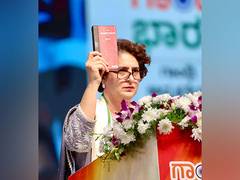 
      
      Priyanka Gandhi calls for protection of constitution 
      
      